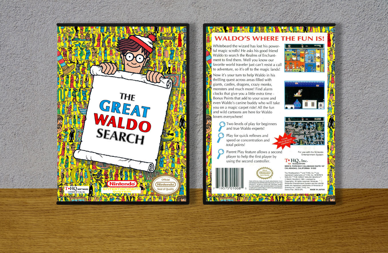 Great Waldo Search, The, Case Color: DARK GREY (OEM DS CASE COLOR)
