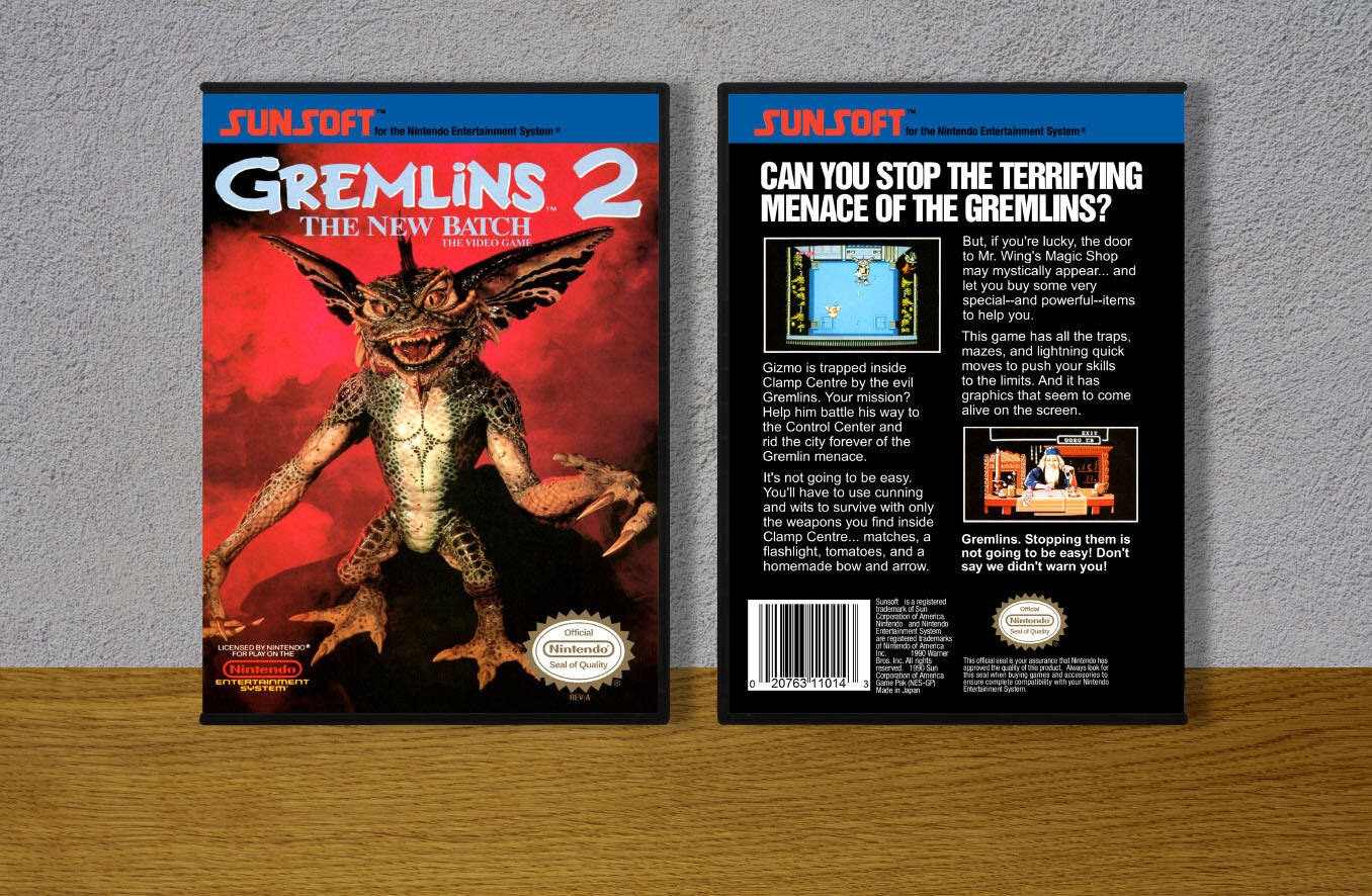 Gremlins 2: The New Batch, Case Color: DARK GREY (OEM DS CASE COLOR)