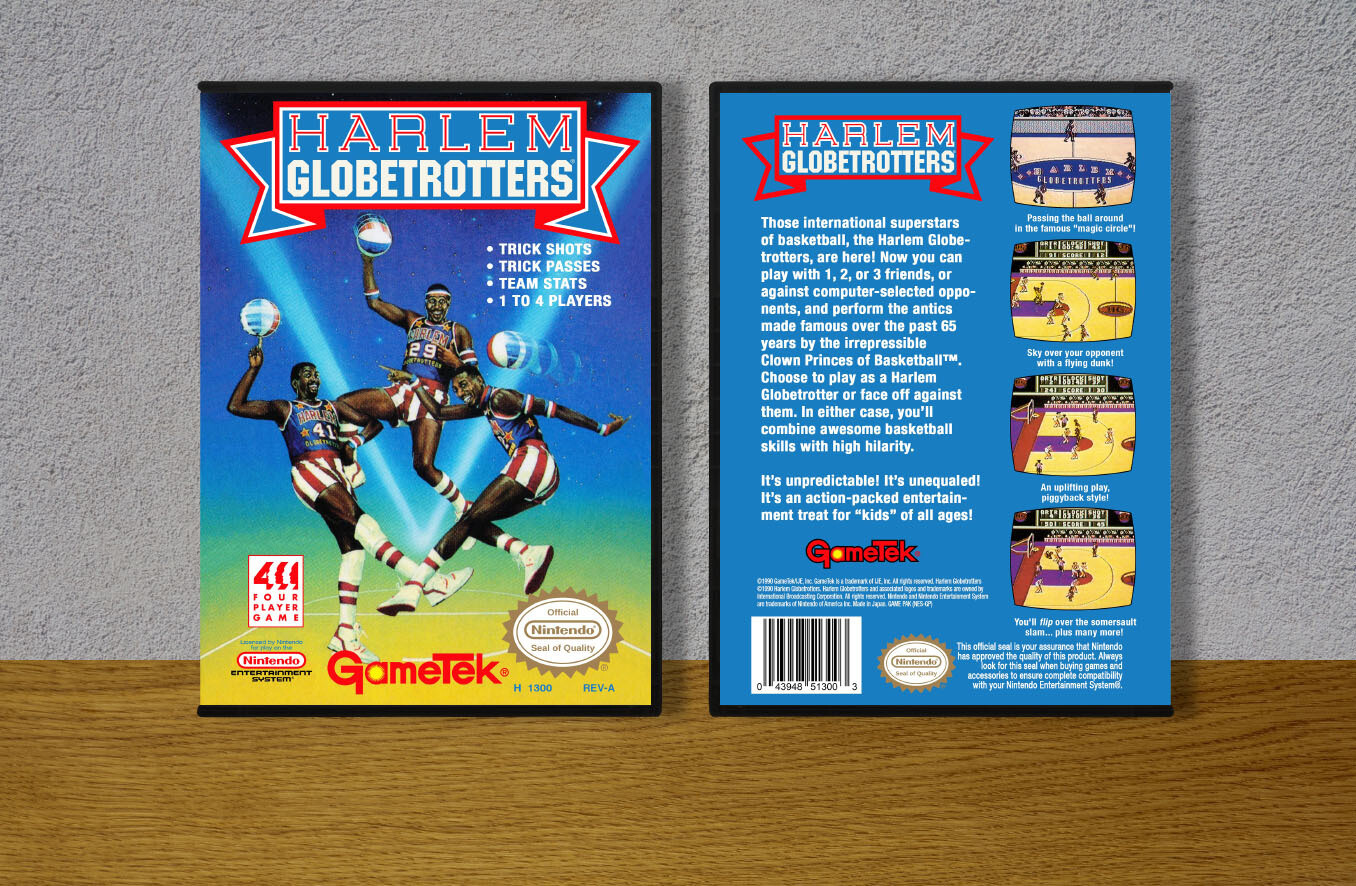 Harlem Globetrotters, Case Color: DARK GREY (OEM DS CASE COLOR)