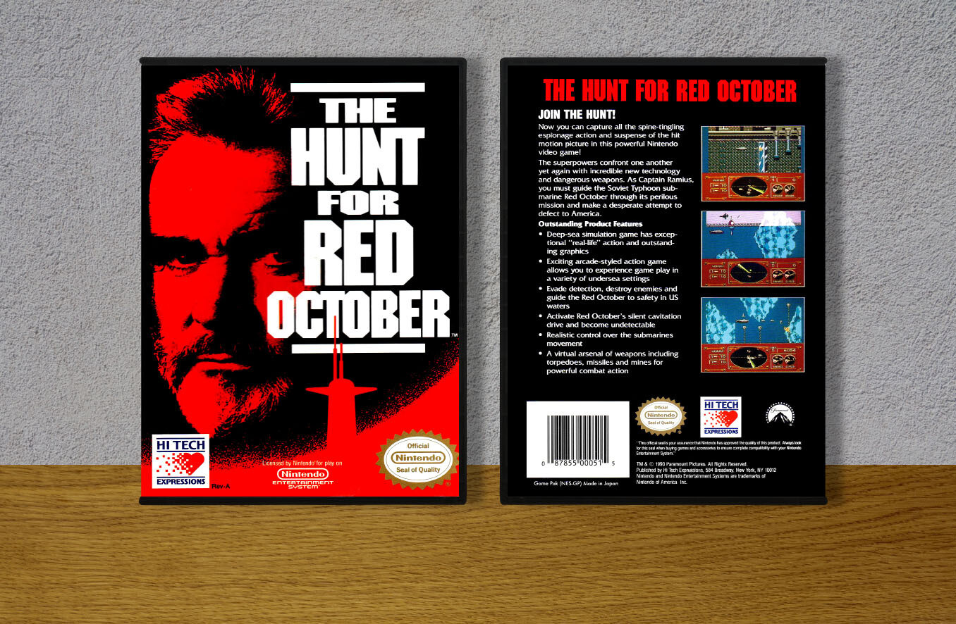 Hunt for Red October, The, Case Color: DARK GREY (OEM DS CASE COLOR)