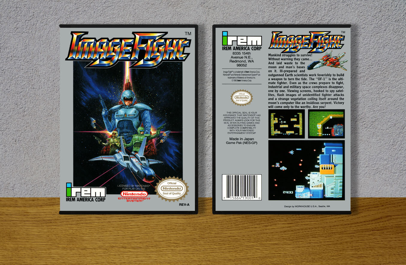 Image Fight, Case Color: DARK GREY (OEM DS CASE COLOR)