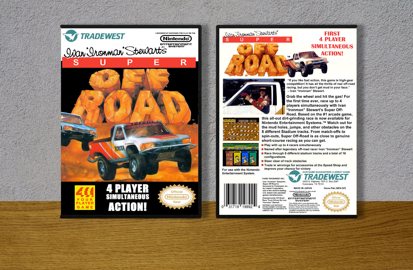 Ivan Ironman Stewart&#39;s Super Offroad, Case Color: DARK GREY (OEM DS CASE COLOR)