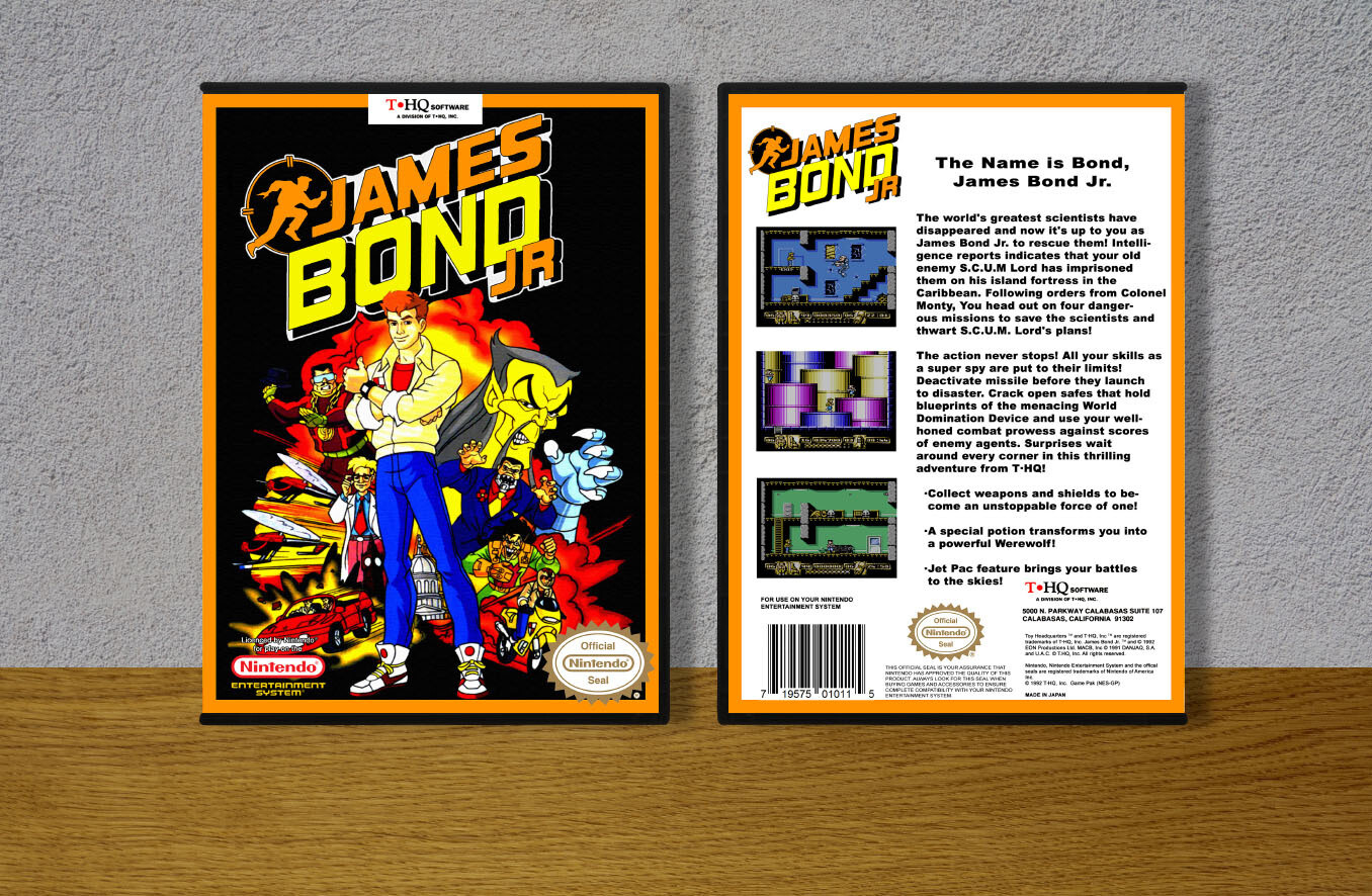 James Bond Jr., Case Color: DARK GREY (OEM DS CASE COLOR)