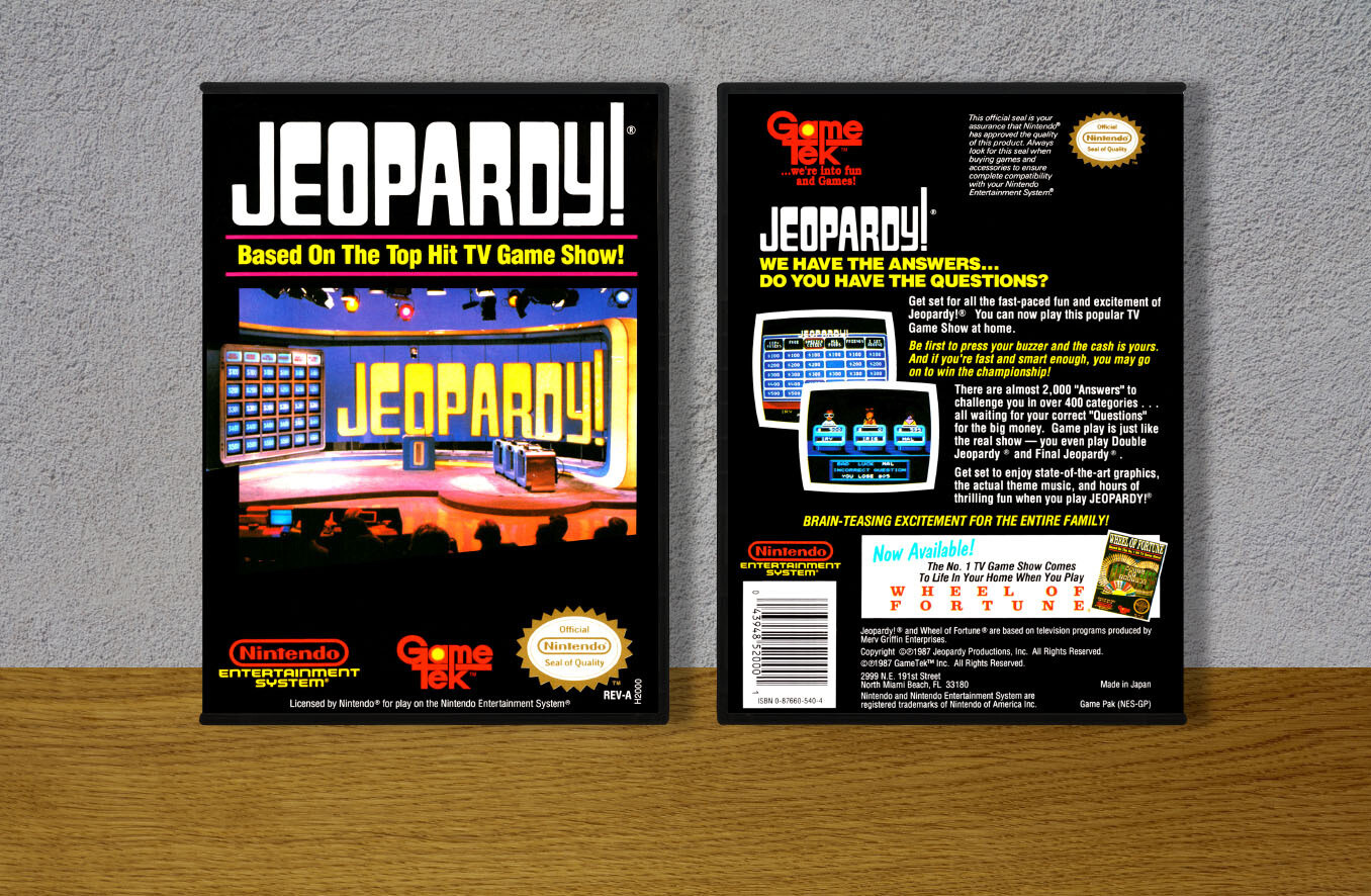 Jeopardy!, Case Color: DARK GREY (OEM DS CASE COLOR)