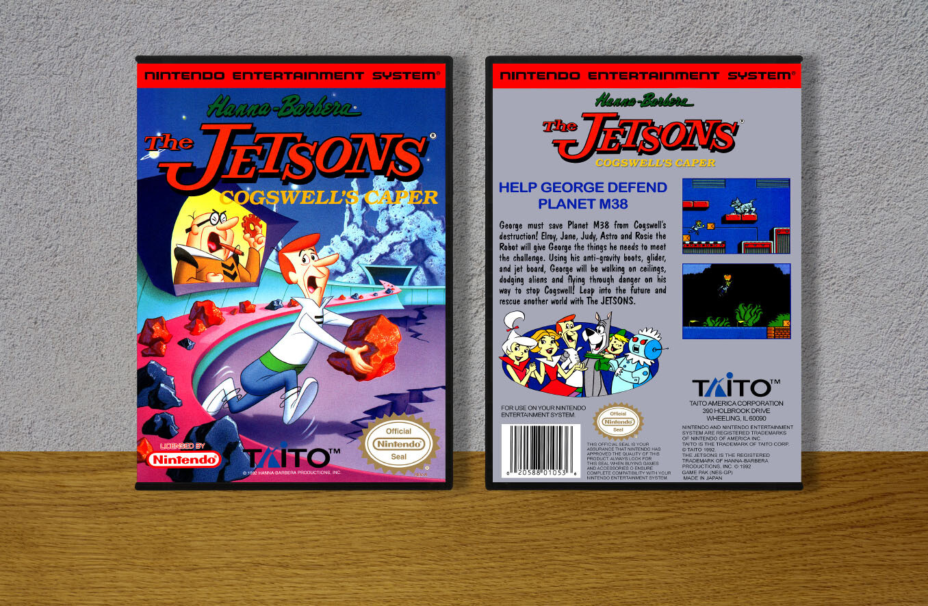 Jetsons, The: Cogswell&#39;s Caper, Case Color: DARK GREY (OEM DS CASE COLOR)