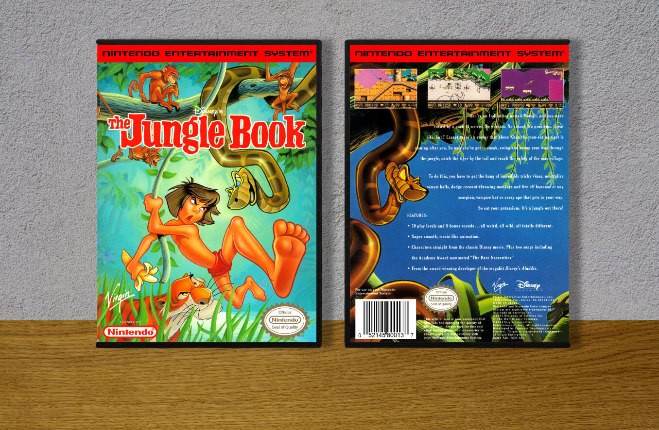 Jungle Book, The, Case Color: DARK GREY (OEM DS CASE COLOR)