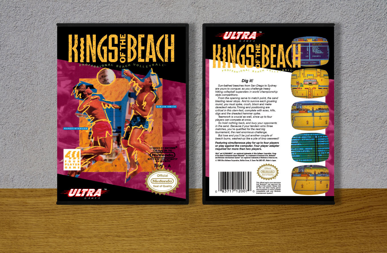 Kings of the Beach, Case Color: DARK GREY (OEM DS CASE COLOR)