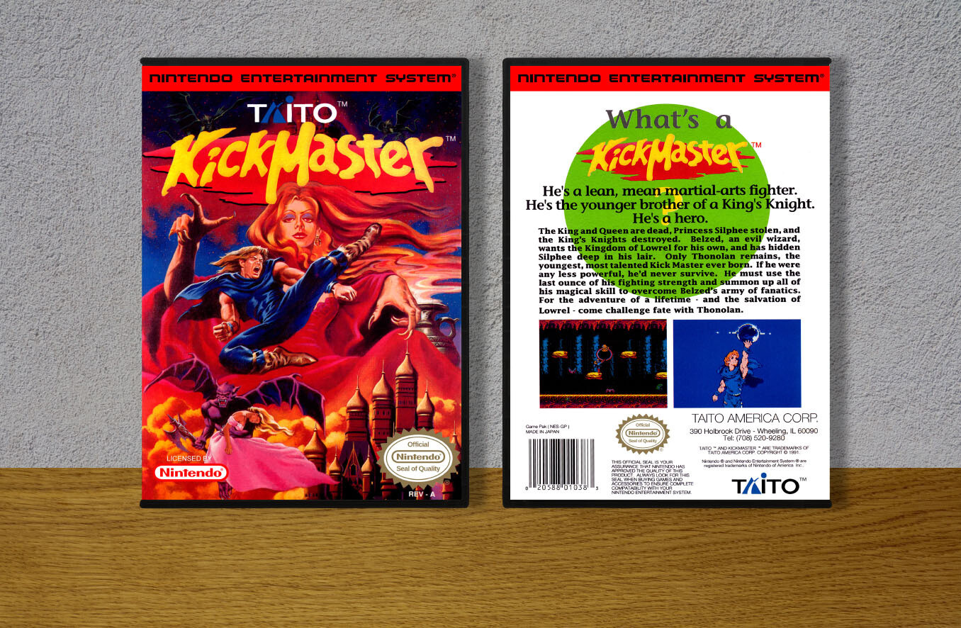 Kick Master, Case Color: DARK GREY (OEM DS CASE COLOR)