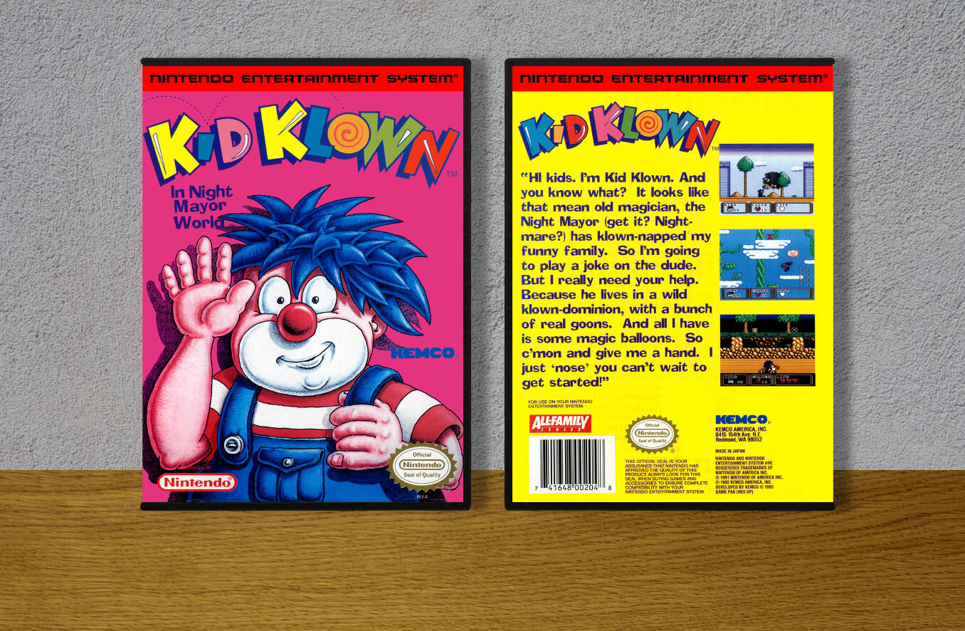 Kid Klown, Case Color: DARK GREY (OEM DS CASE COLOR)