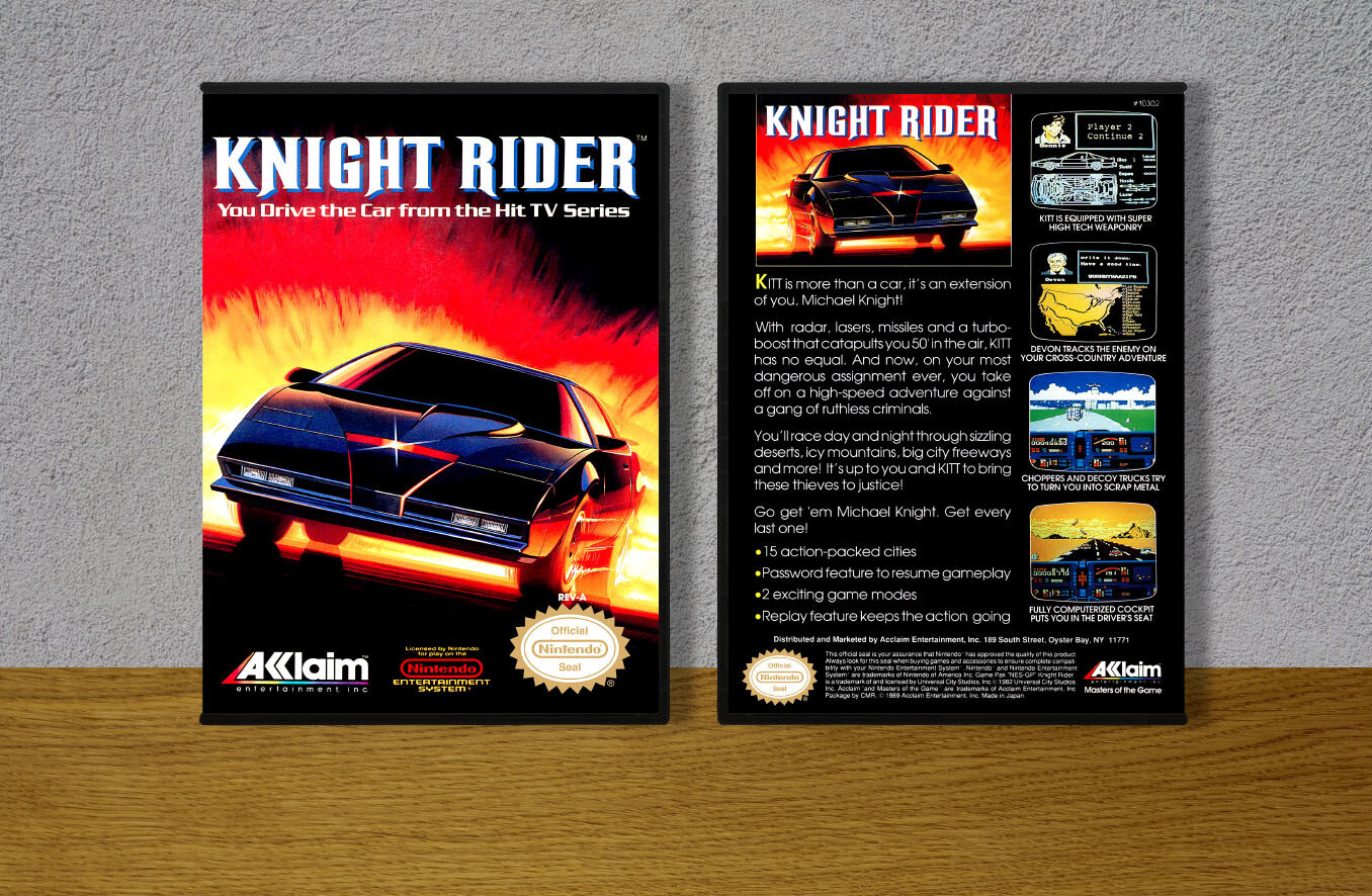 Knight Rider, Case Color: DARK GREY (OEM DS CASE COLOR)