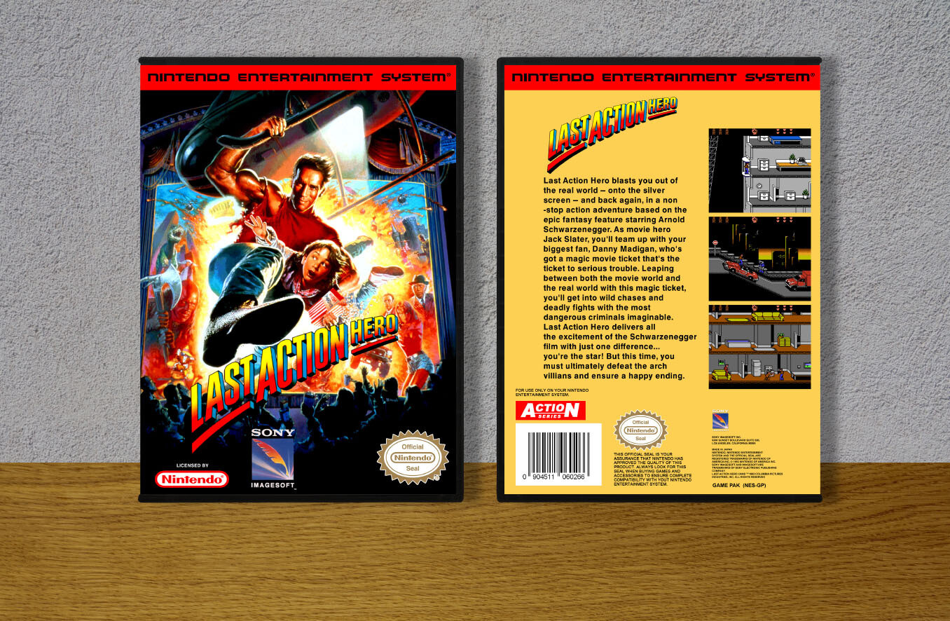 Last Action Hero, Case Color: DARK GREY (OEM DS CASE COLOR)