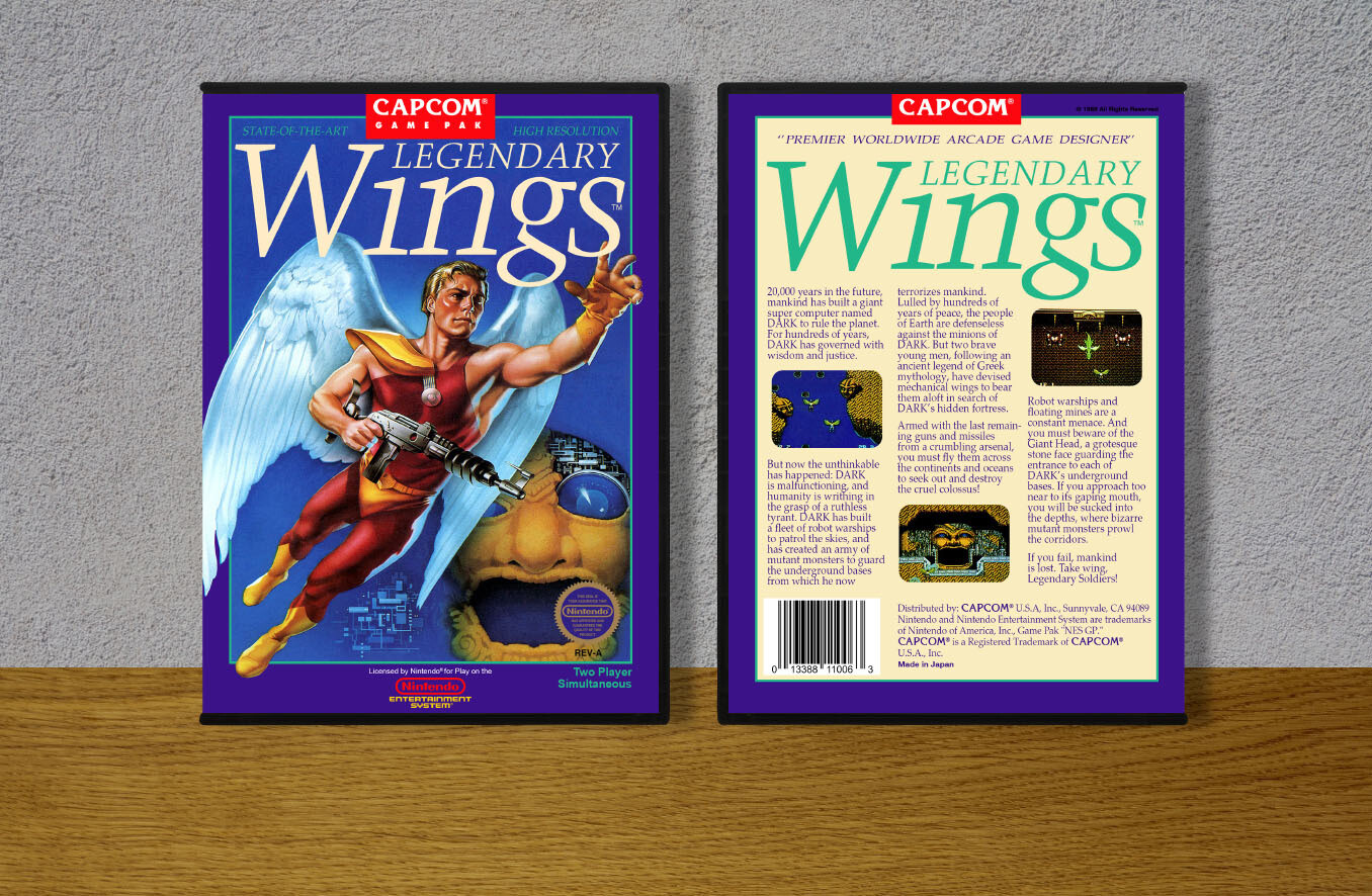 Legendary Wings, Case Color: DARK GREY (OEM DS CASE COLOR)