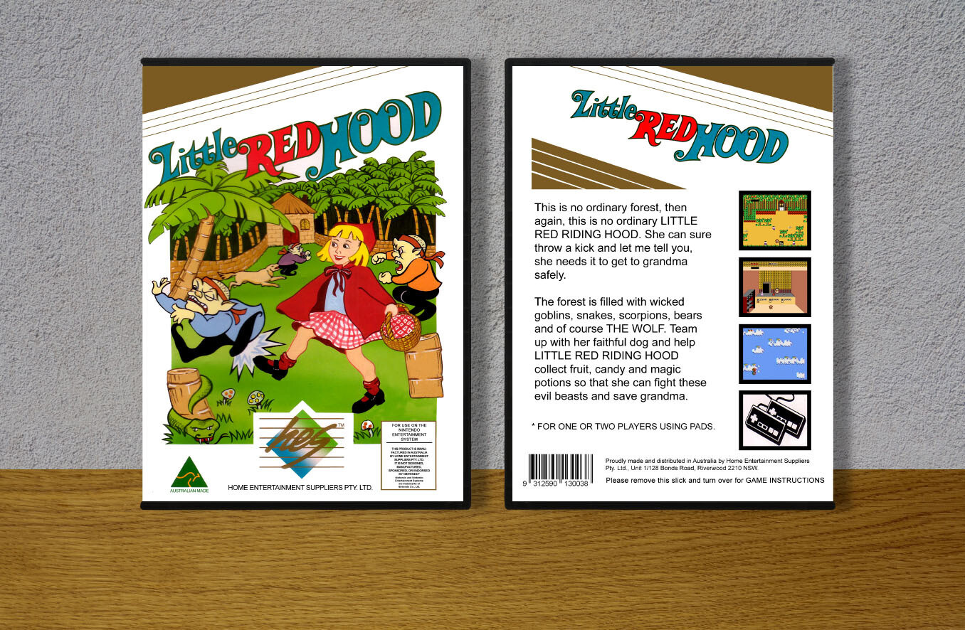 Little Red Hood, Case Color: DARK GREY (OEM DS CASE COLOR)