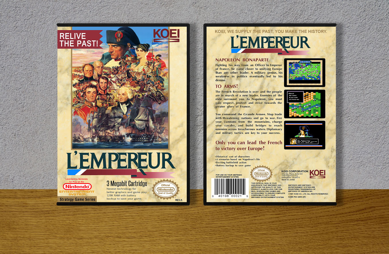 L&#39;Empereur, Case Color: DARK GREY (OEM DS CASE COLOR)