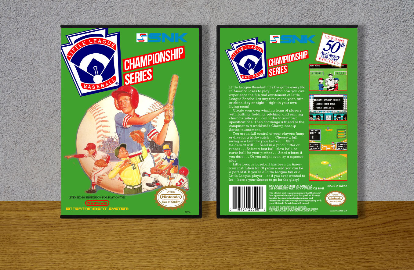 Little League Baseball: Championship Series, Case Color: DARK GREY (OEM DS CASE COLOR)