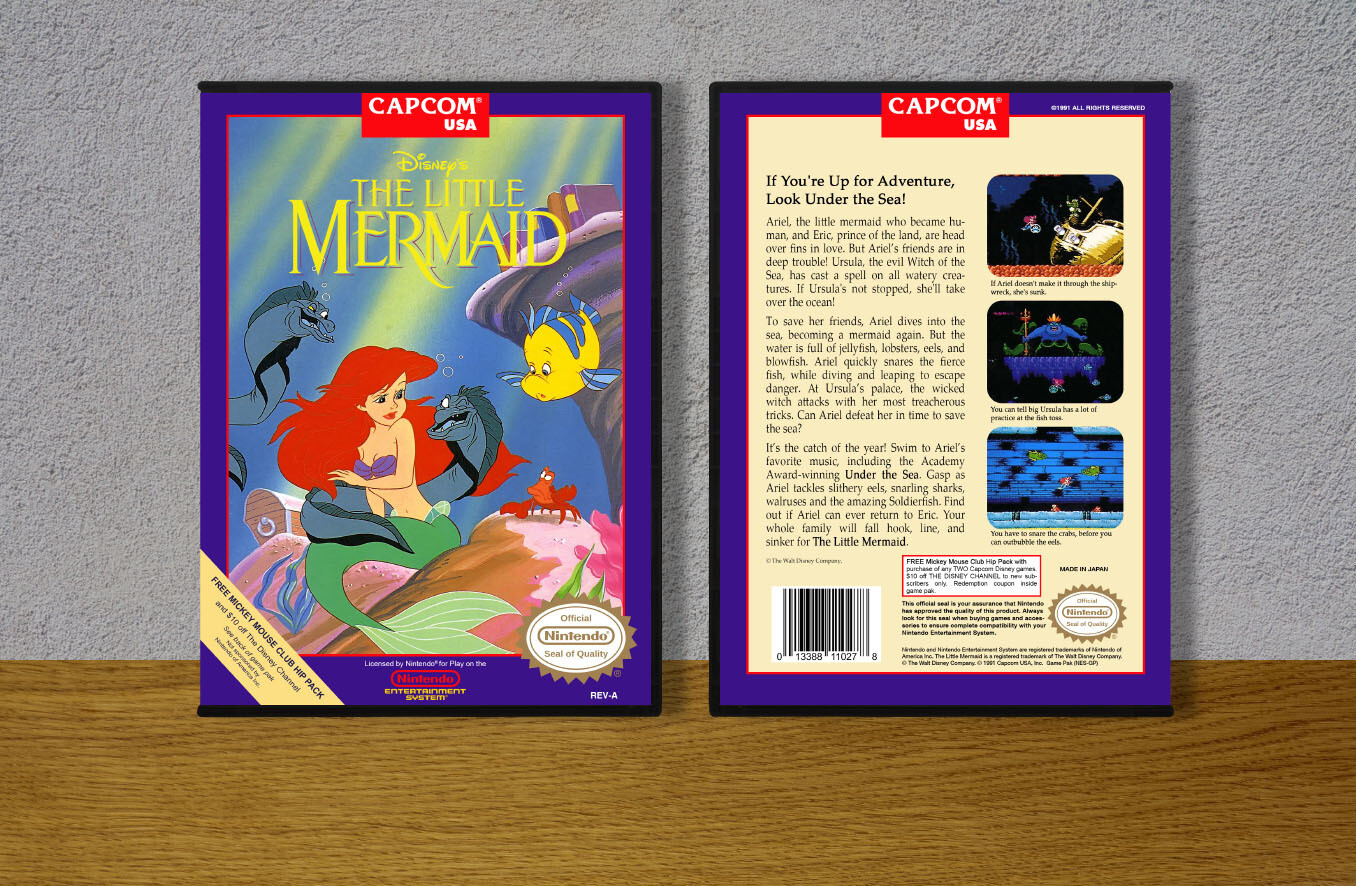 Little Mermaid, The, Case Color: DARK GREY (OEM DS CASE COLOR)