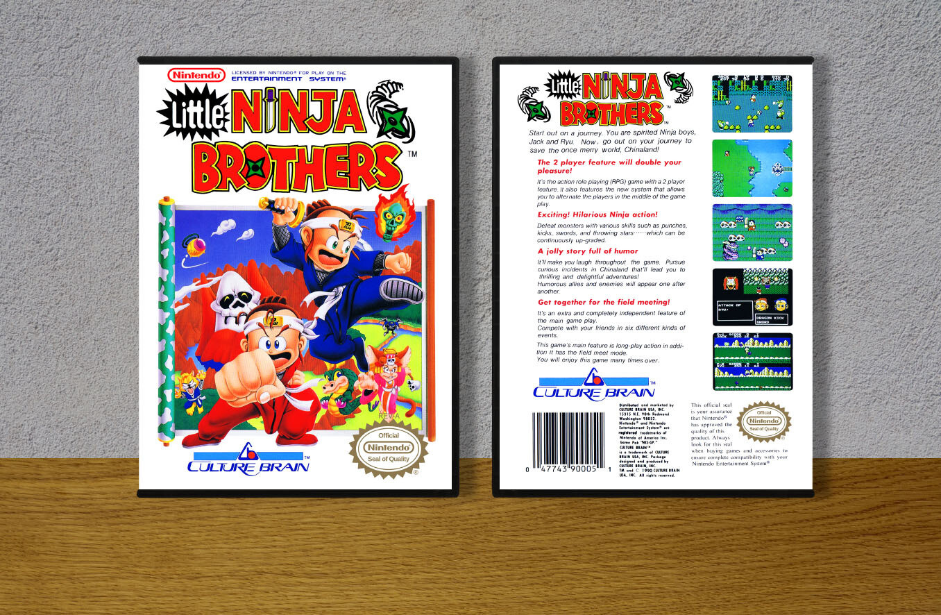 Little Ninja Brothers, Case Color: DARK GREY (OEM DS CASE COLOR)