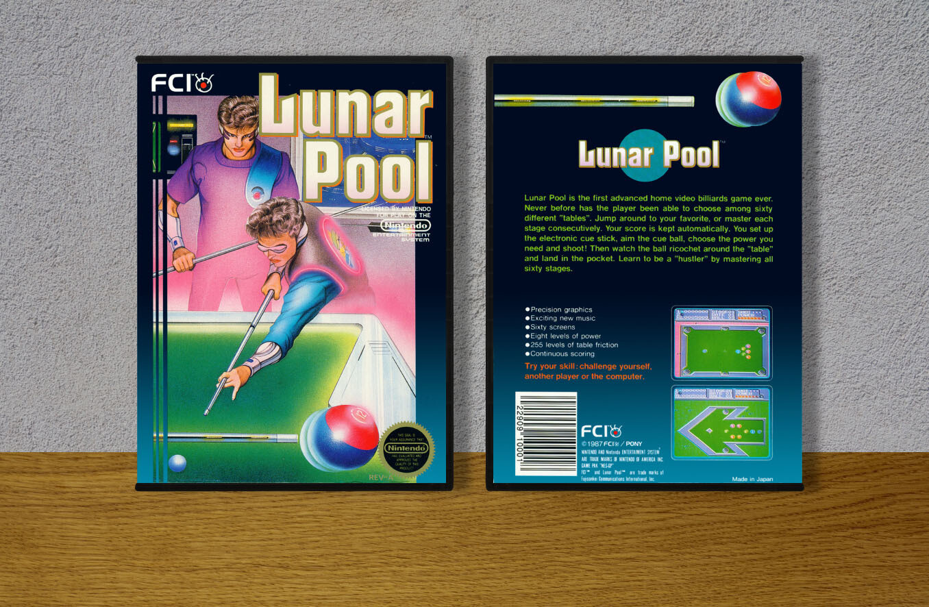 Lunar Pool, Case Color: DARK GREY (OEM DS CASE COLOR)