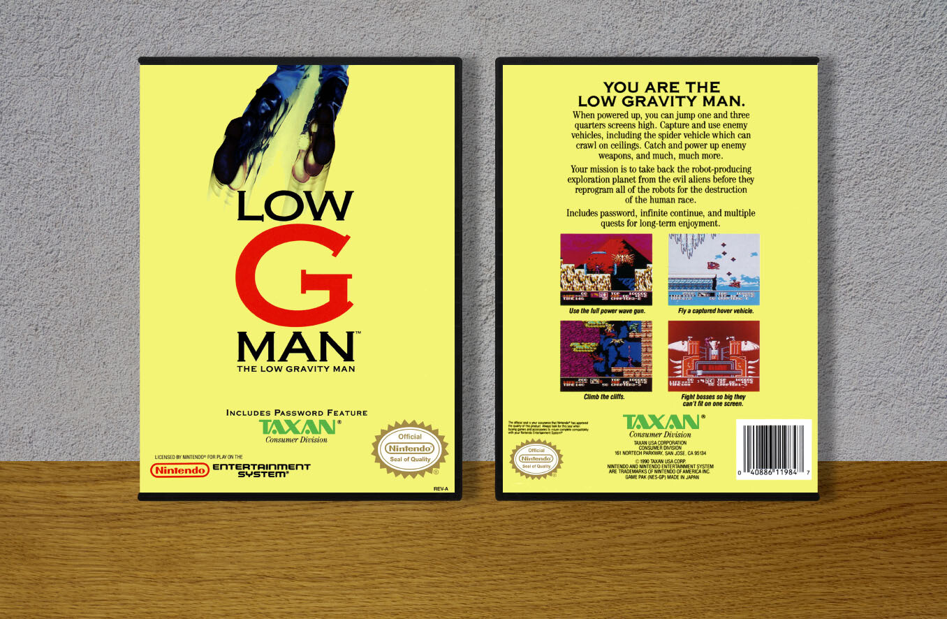 Low G Man, Case Color: DARK GREY (OEM DS CASE COLOR)