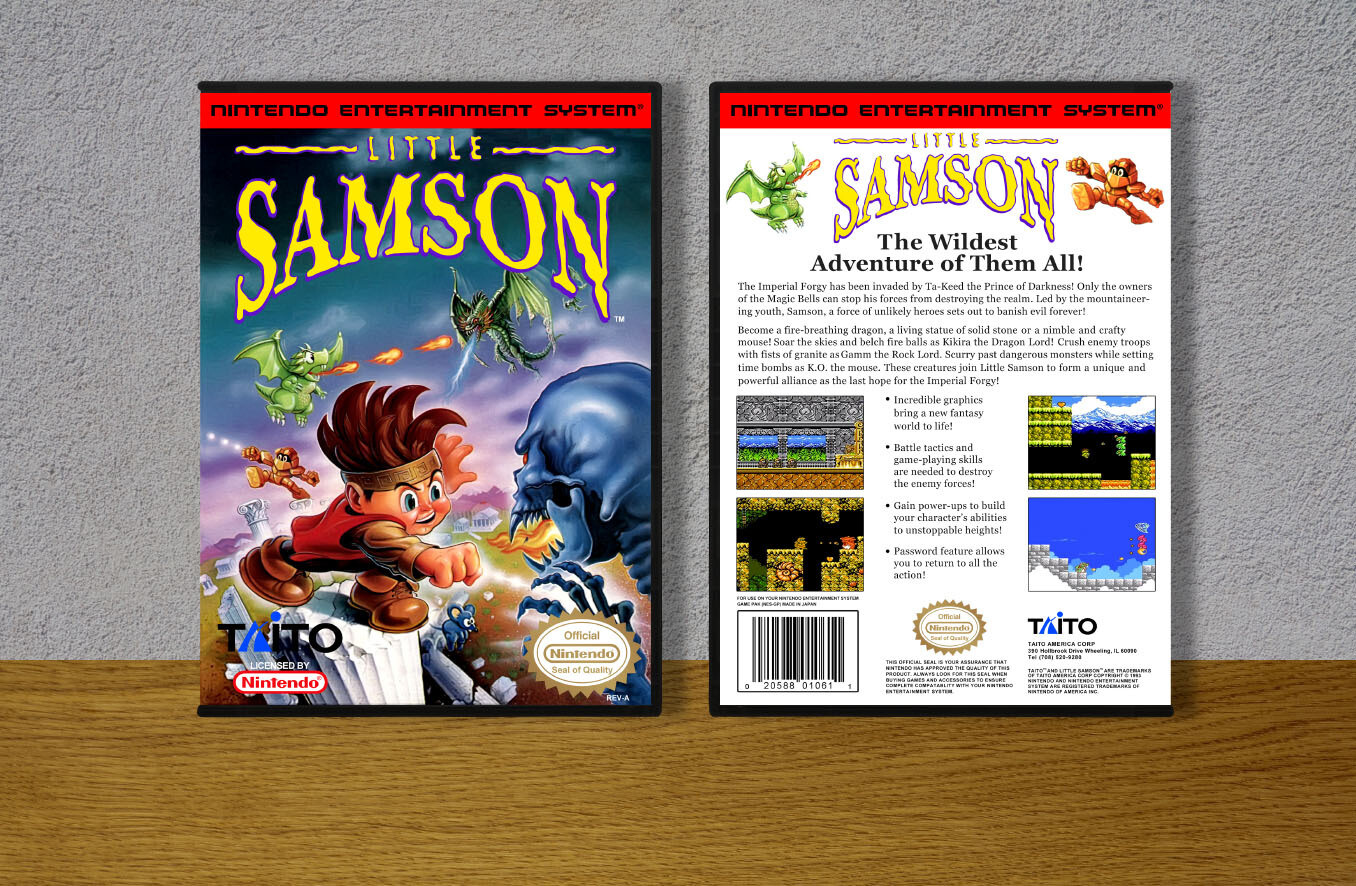 Little Samson, Case Color: DARK GREY (OEM DS CASE COLOR)