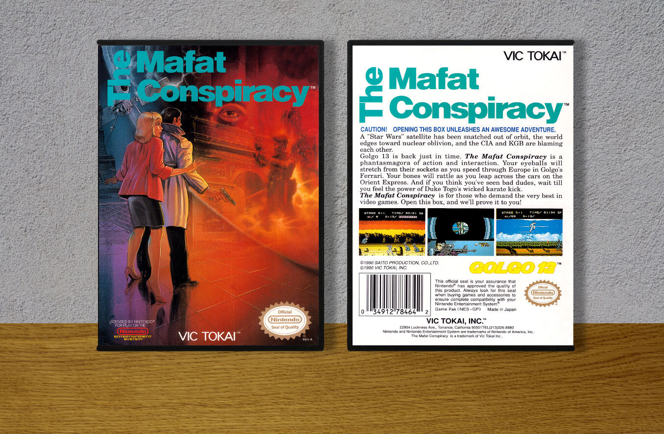 Mafat Conspiracy, The, Case Color: DARK GREY (OEM DS CASE COLOR)