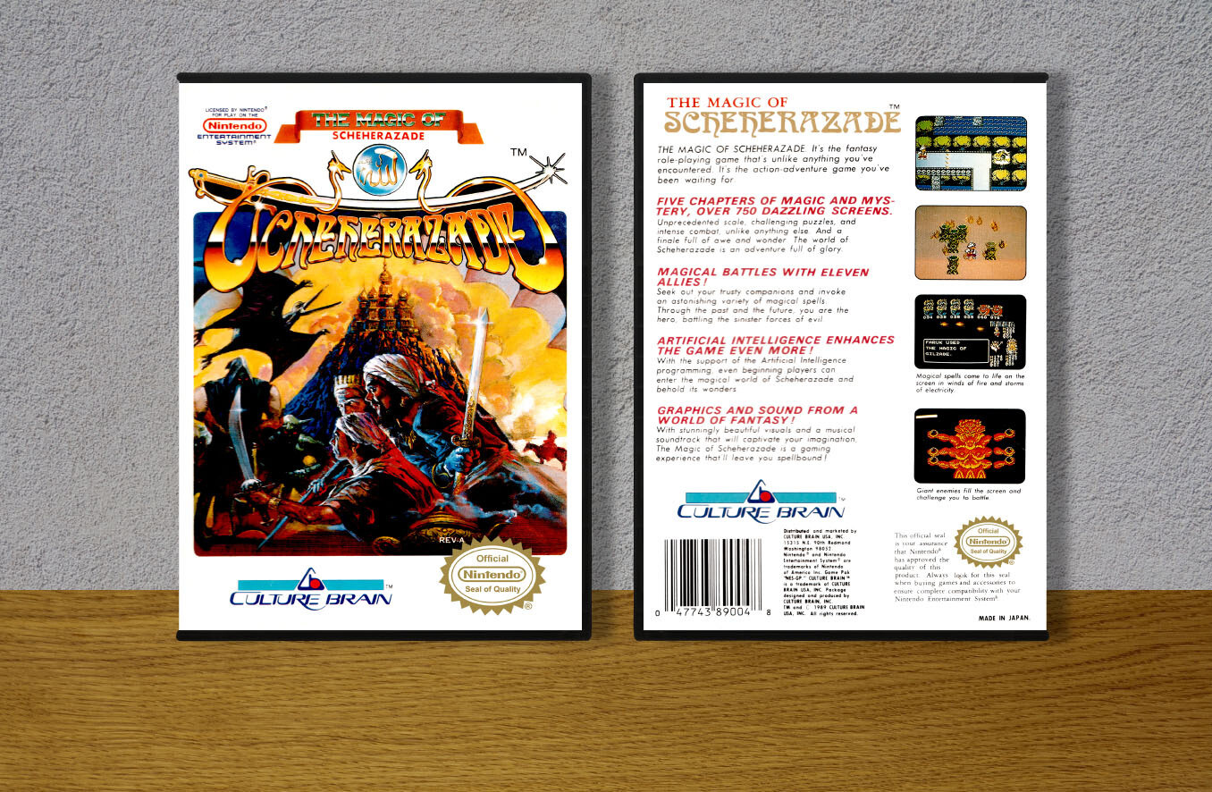 Magic of Scheherazade, The, Case Color: DARK GREY (OEM DS CASE COLOR)