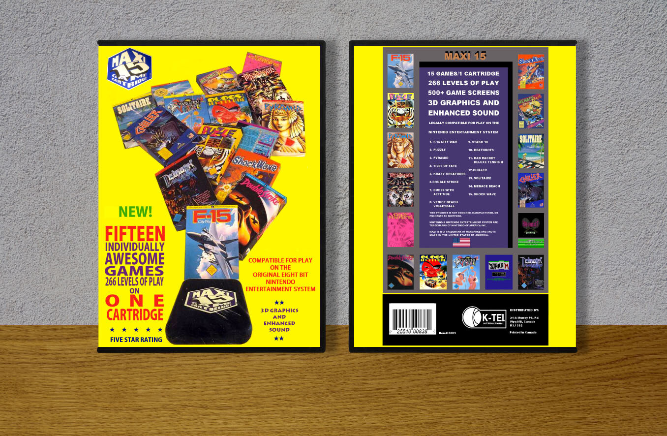 Maxi 15 (AVE), Case Color: DARK GREY (OEM DS CASE COLOR)