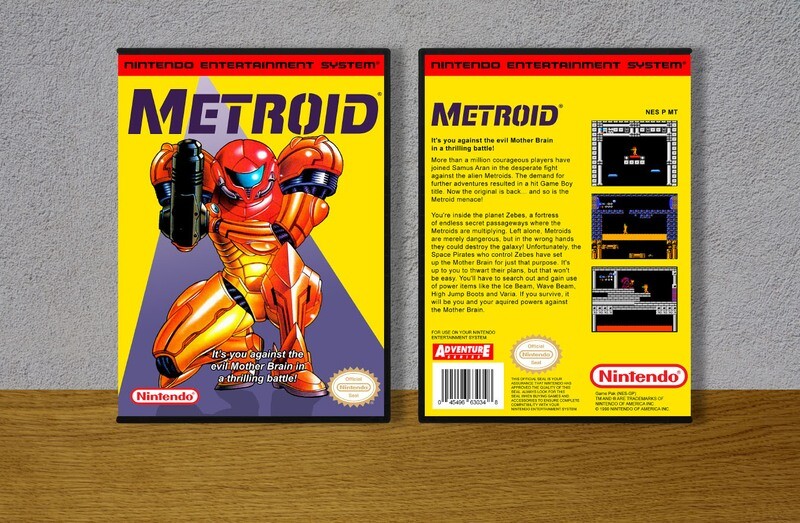 Metroid (Yellow Version), Case Color: DARK GREY (OEM DS CASE COLOR)