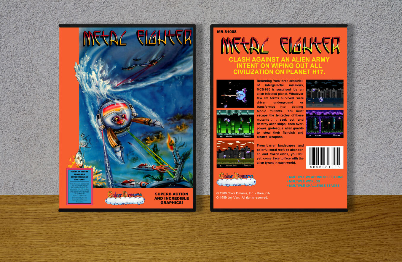 Metal Fighter, Case Color: DARK GREY (OEM DS CASE COLOR)