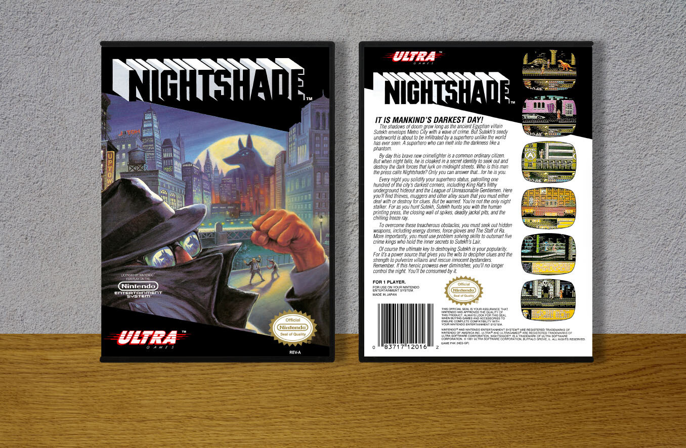 Nightshade, Case Color: DARK GREY (OEM DS CASE COLOR)