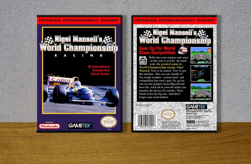 Nigel Mansell&#39;s World Championship Racing, Case Color: DARK GREY (OEM DS CASE COLOR)