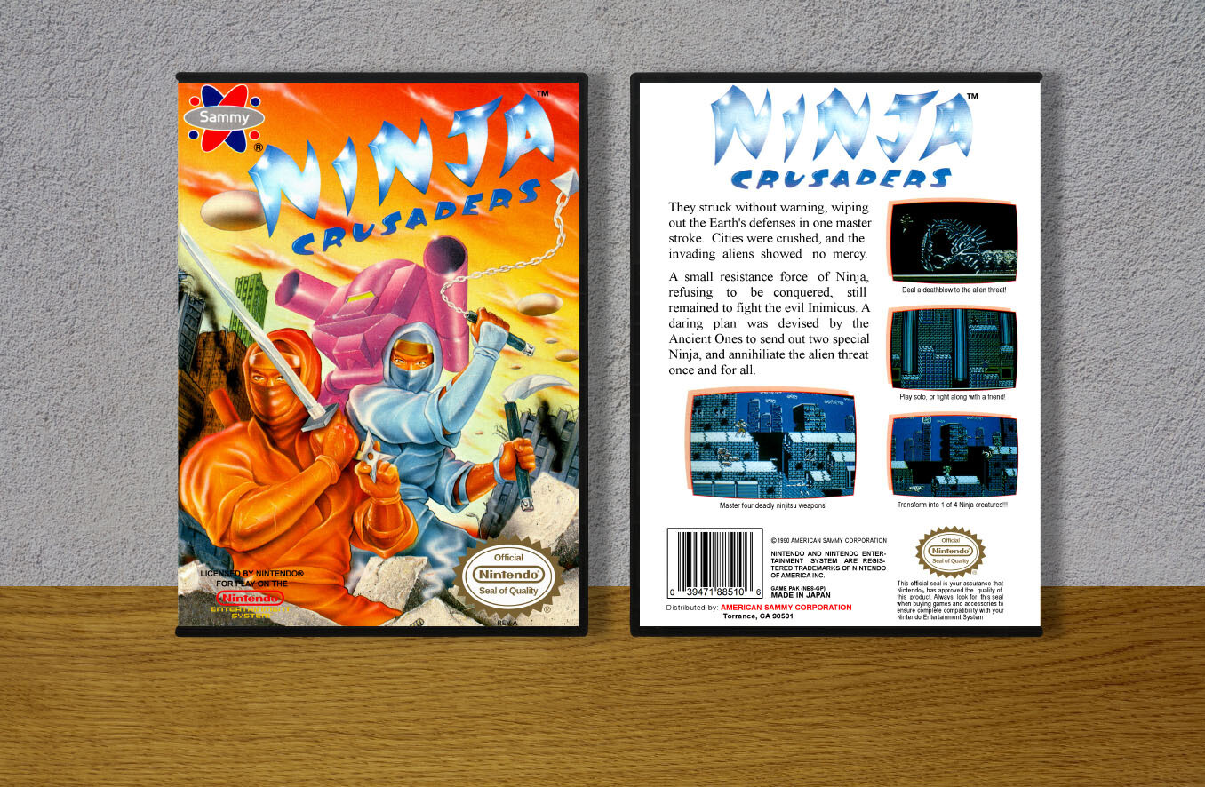 Ninja Crusaders, Case Color: DARK GREY (OEM DS CASE COLOR)