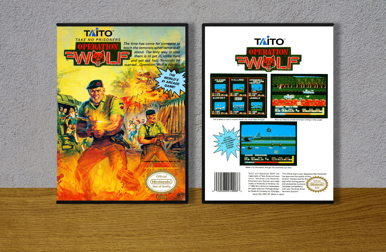 Operation Wolf, Case Color: DARK GREY (OEM DS CASE COLOR)