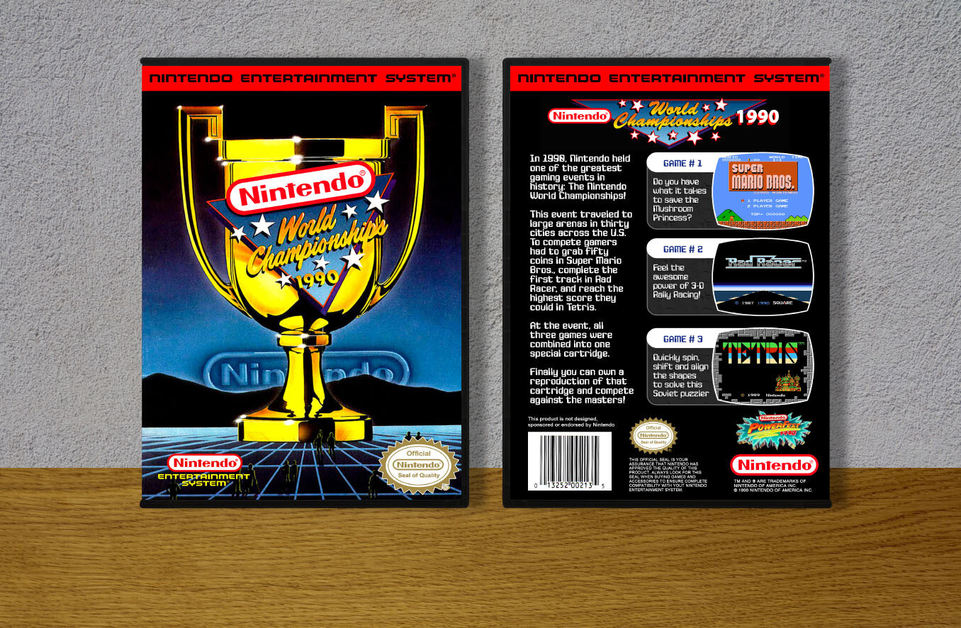 Nintendo World Championships 1990 v2, Case Color: DARK GREY (OEM DS CASE COLOR)