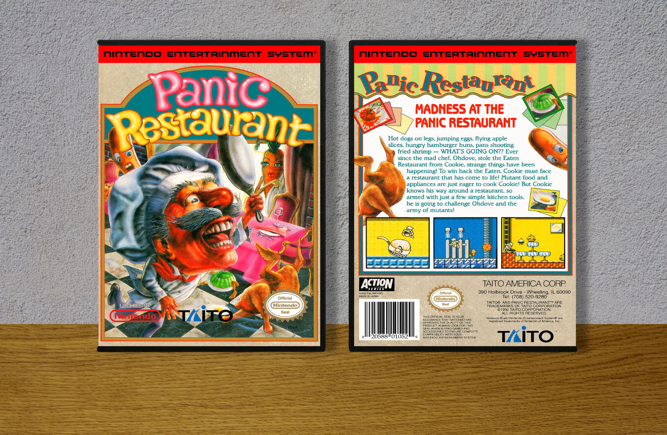 Panic Restaurant, Case Color: DARK GREY (OEM DS CASE COLOR)