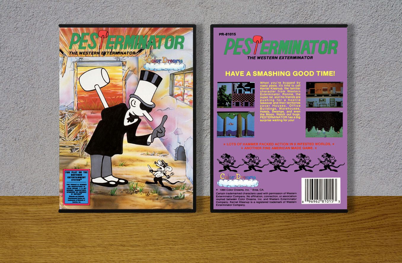 Pesterminator, Case Color: DARK GREY (OEM DS CASE COLOR)