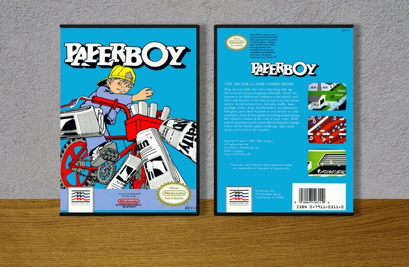 Paperboy, Case Color: DARK GREY (OEM DS CASE COLOR)