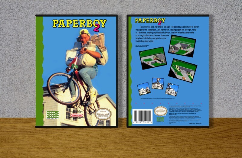 Paperboy 2, Case Color: DARK GREY (OEM DS CASE COLOR)