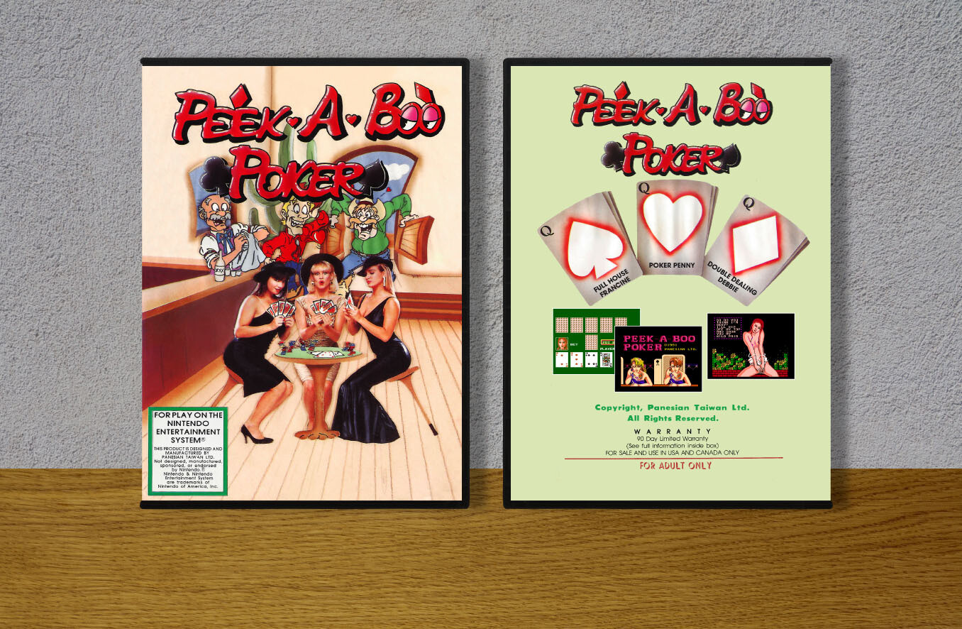 Peek-A-Boo Poker, Case Color: DARK GREY (OEM DS CASE COLOR)