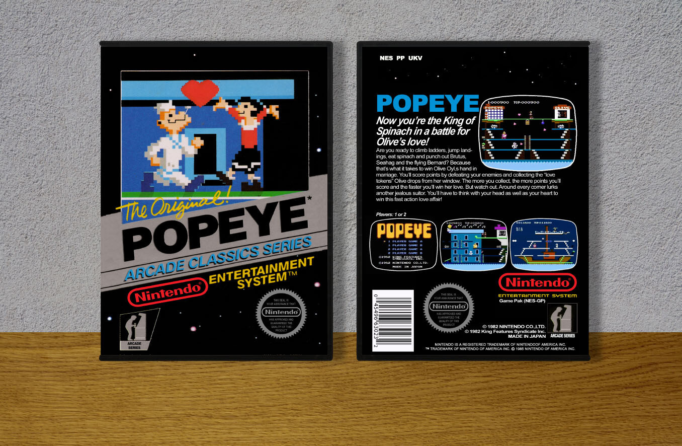 Popeye, Case Color: DARK GREY (OEM DS CASE COLOR)
