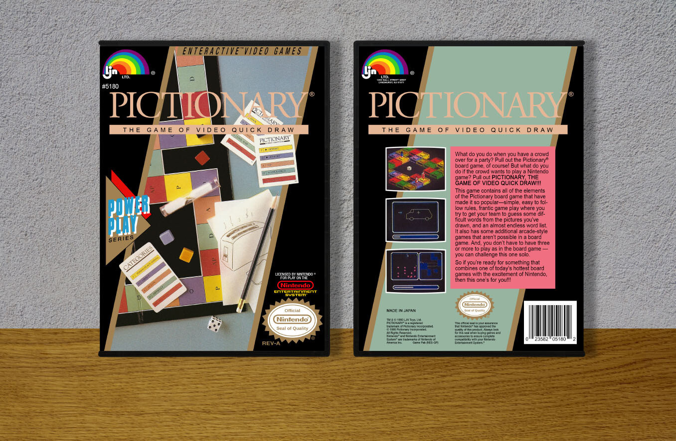 Pictionary, Case Color: DARK GREY (OEM DS CASE COLOR)