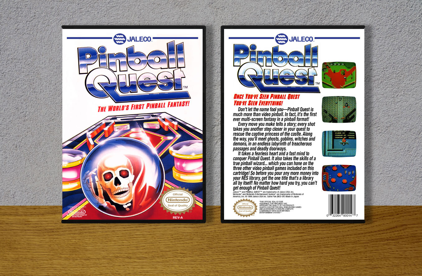 Pinball Quest, Case Color: DARK GREY (OEM DS CASE COLOR)