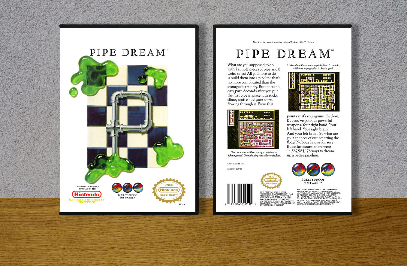 Pipe Dream, Case Color: DARK GREY (OEM DS CASE COLOR)