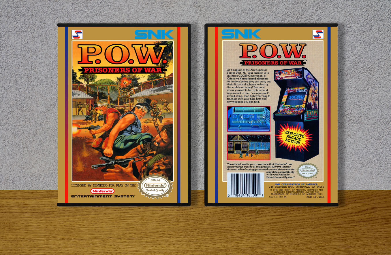 P.O.W. Prisoners of War, Case Color: DARK GREY (OEM DS CASE COLOR)