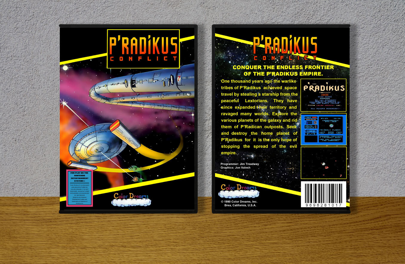 P&#39;radikus Conflict, Case Color: DARK GREY (OEM DS CASE COLOR)