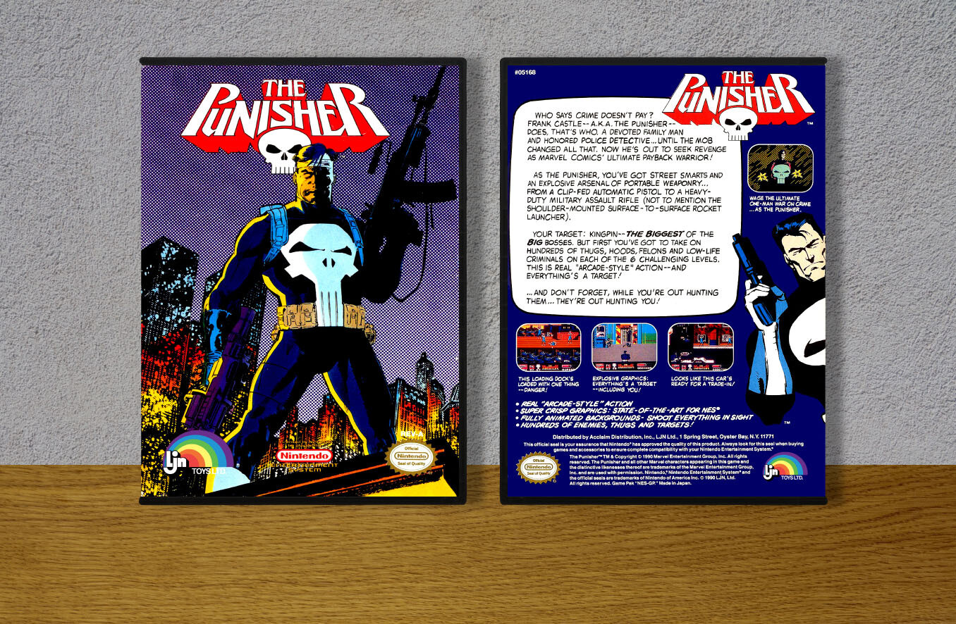 Punisher, The, Case Color: DARK GREY (OEM DS CASE COLOR)