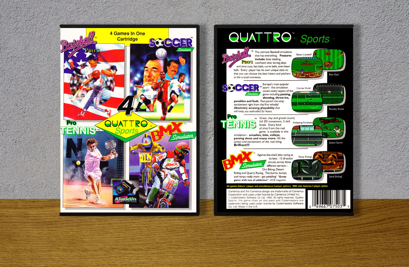 Quattro Sports (Aladdin), Case Color: DARK GREY (OEM DS CASE COLOR)