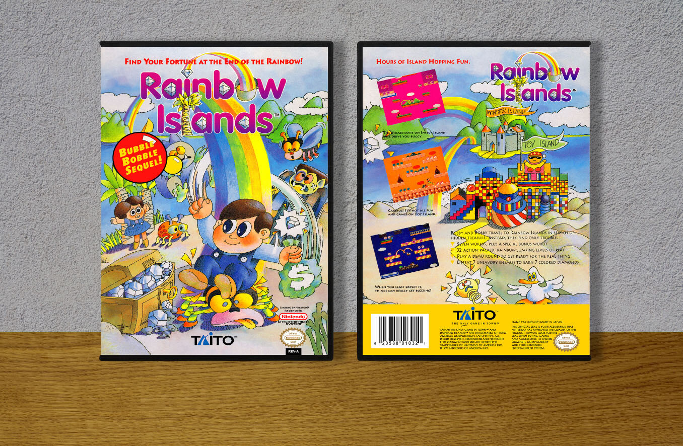 Rainbow Islands, Case Color: DARK GREY (OEM DS CASE COLOR)