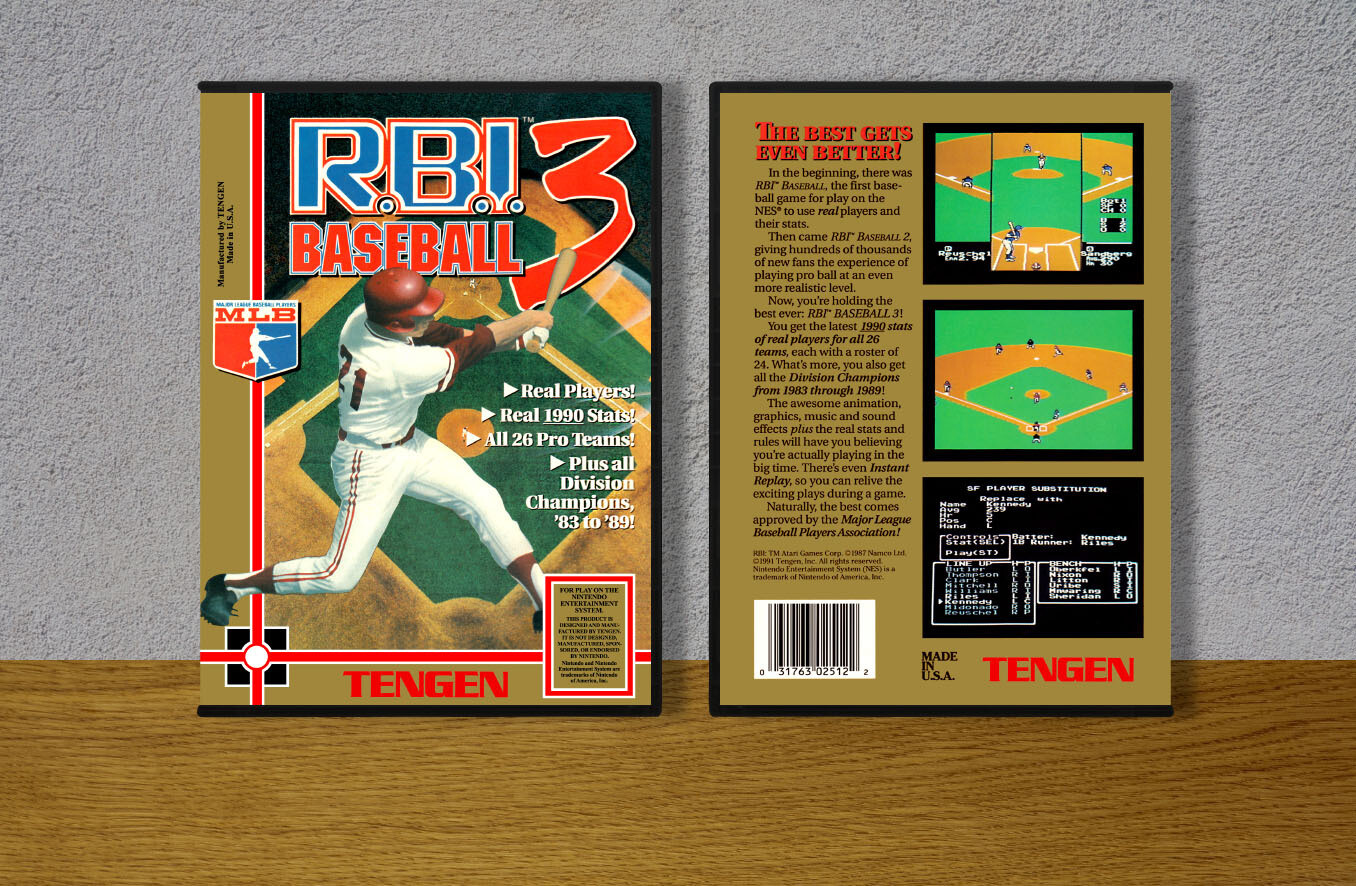 R.B.I. Baseball 3, Case Color: DARK GREY (OEM DS CASE COLOR)