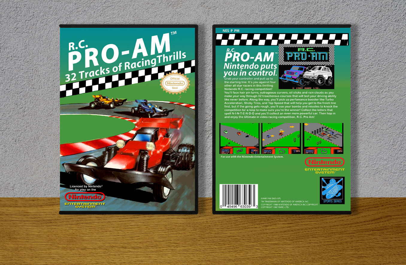 R.C. Pro-Am, Case Color: DARK GREY (OEM DS CASE COLOR)